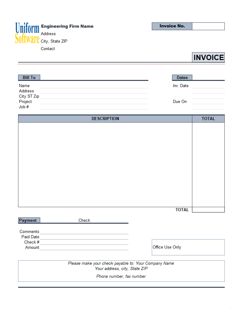architecture-invoice-template