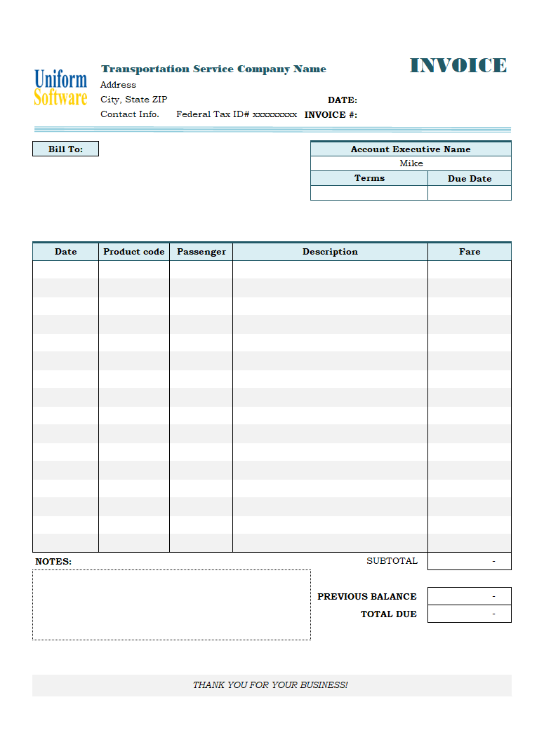 Tax Invoice Format Malaysia