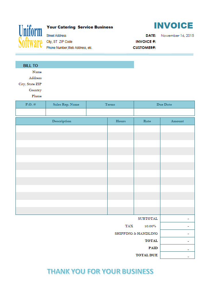 Invoice Templates Within Towing Service Invoice Template