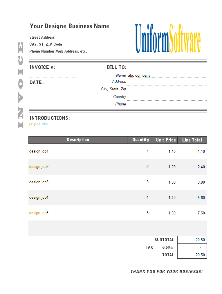 Invoice Template For Mac from www.invoicingtemplate.com