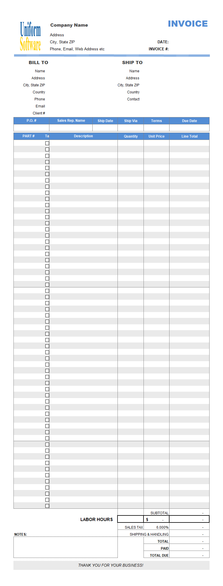 Hourly Invoice Template from www.invoicingtemplate.com