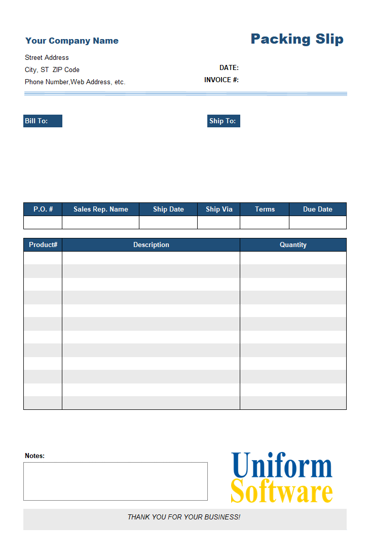 Invoice Checklist Template