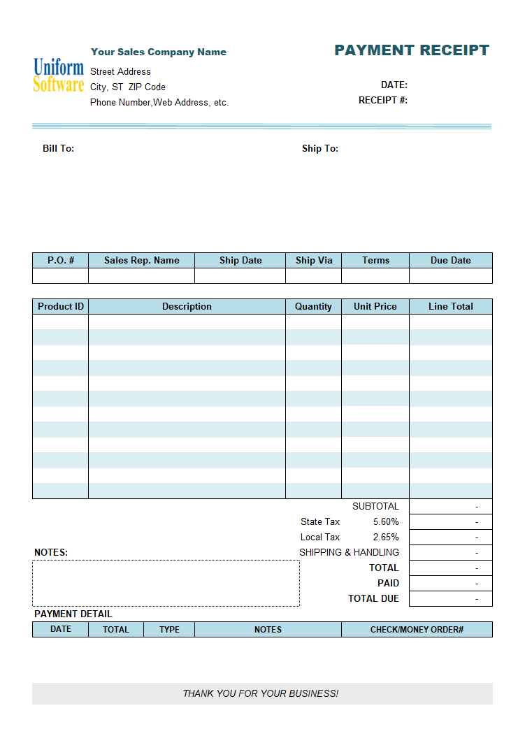 Payment Voucher Template Excel Malaysia | PDF Template