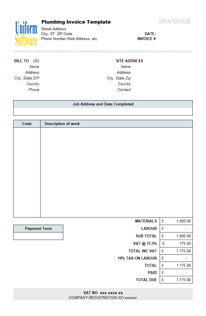 Excel Contractor Invoice Template from www.invoicingtemplate.com