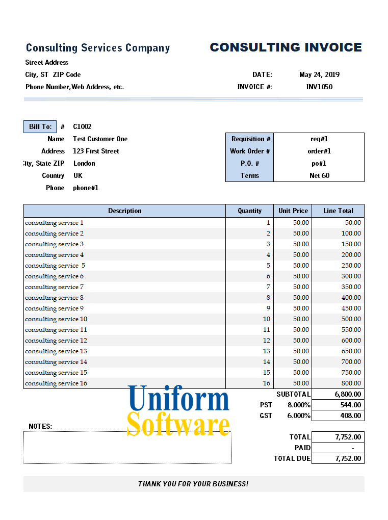 Invoice Template Ms Word 2007 from www.invoicingtemplate.com