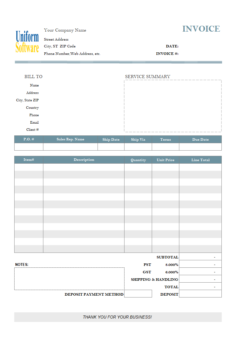 Ms Word 2007 Invoice Template from www.invoicingtemplate.com