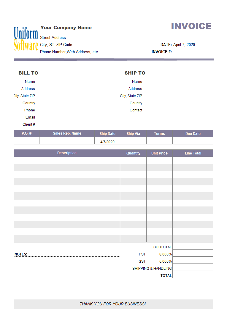 Simple Invoice Format from www.invoicingtemplate.com